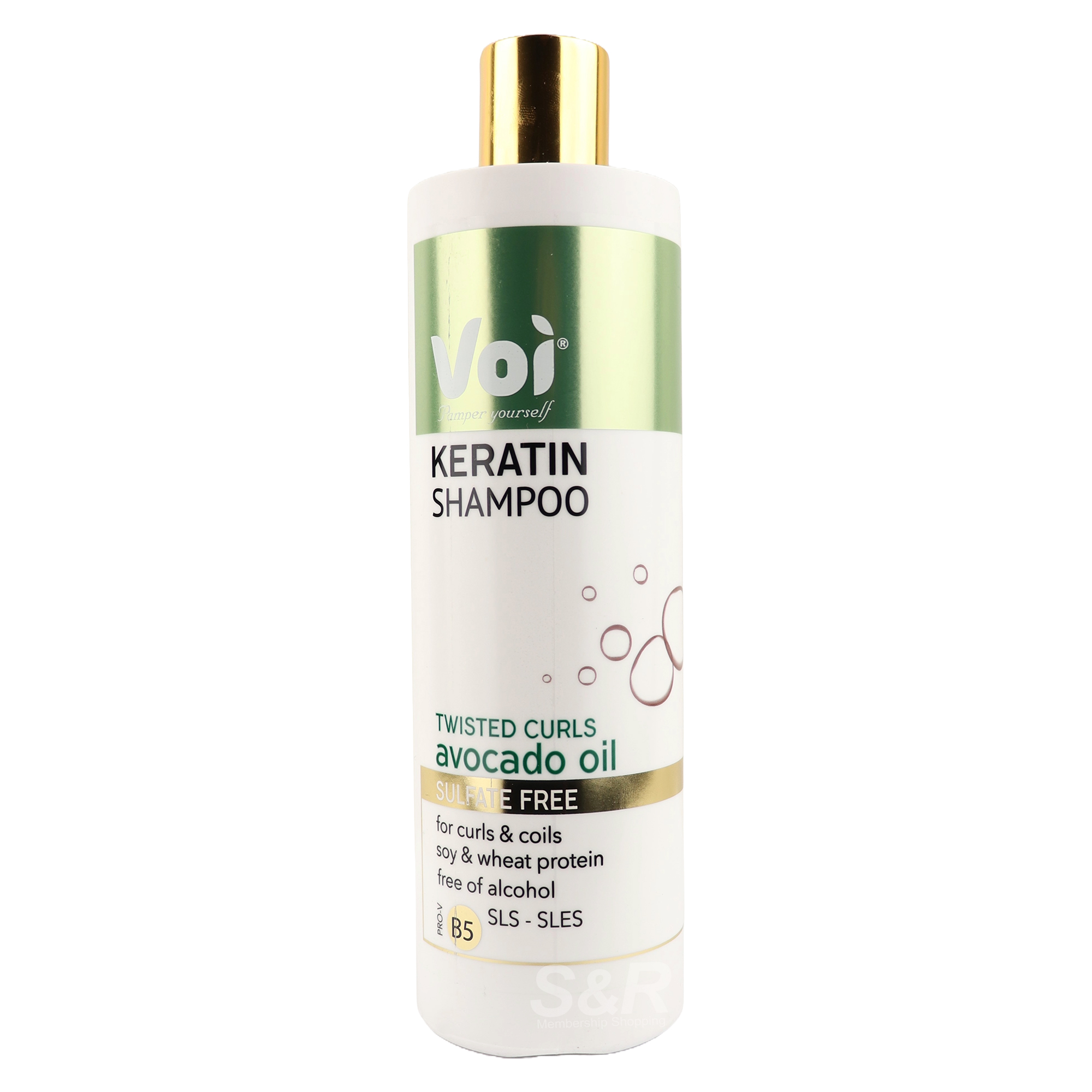 Voi Keratin Shampoo Avocado Oil 400mL Voi Keratin Shampoo Avocado Oil 400mL
